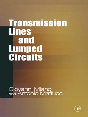 cover image of Transmission Lines and Lumped Circuits
